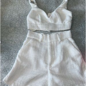 ShowPo white shorts set